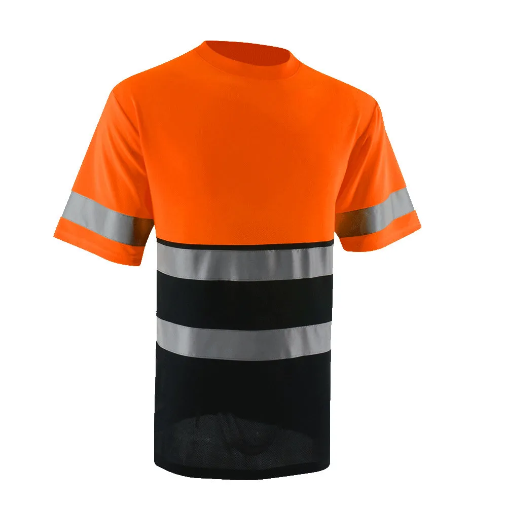 SMASYS Construction Hi Vis Breathable Reflective Work Shirts
