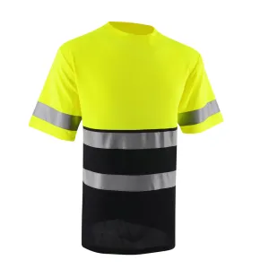SMASYS Construction Hi Vis Breathable Reflective Work Shirts