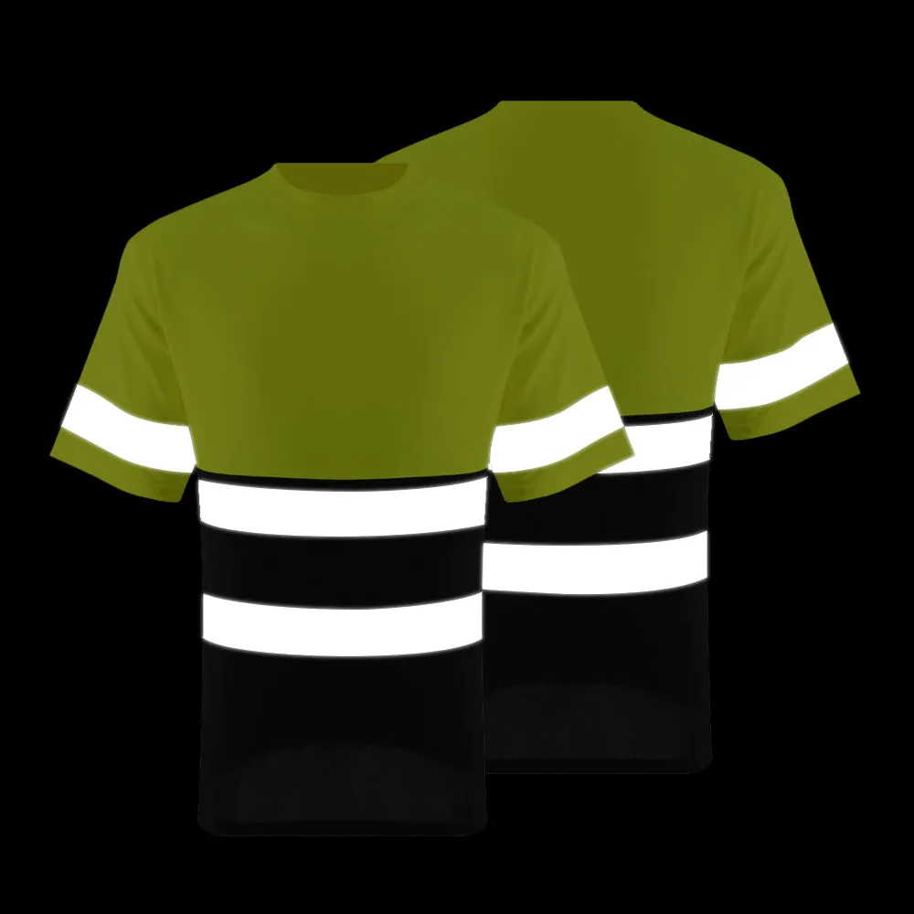 SMASYS Construction Hi Vis Breathable Reflective Work Shirts