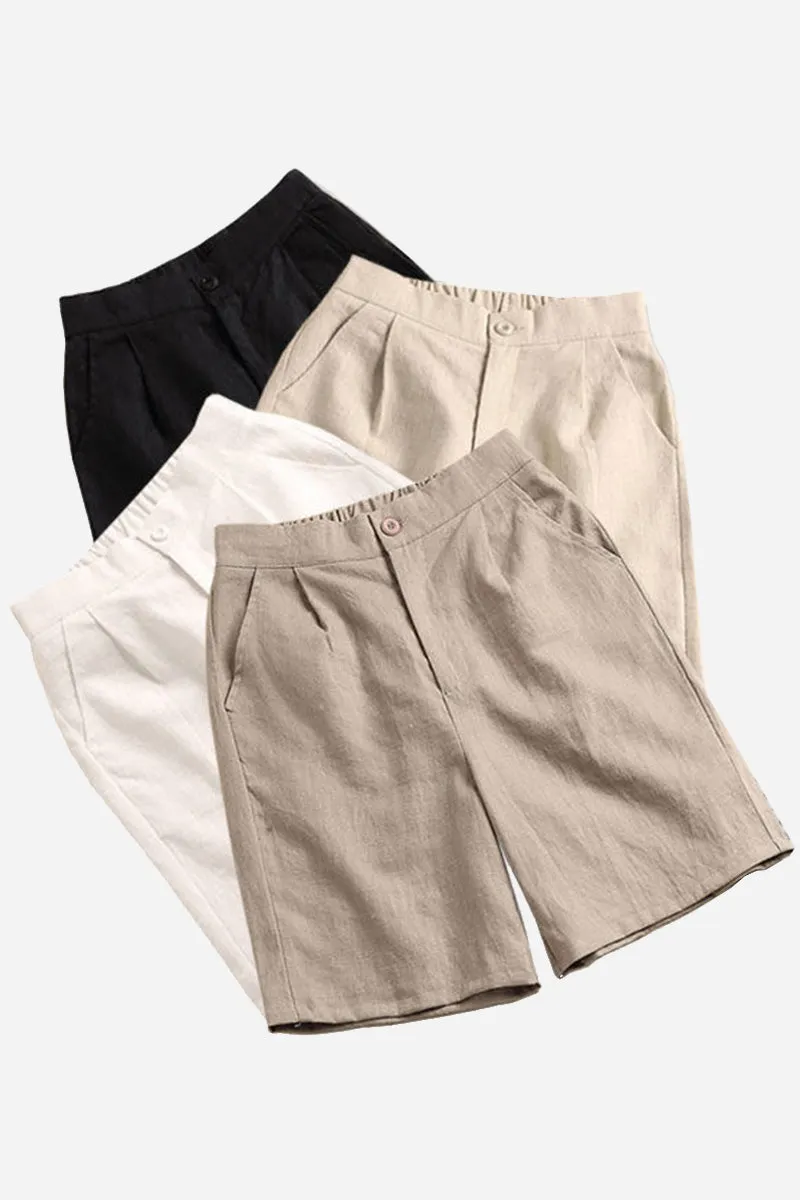 Trendy Minimalist: Bermuda Korean-style Shorts