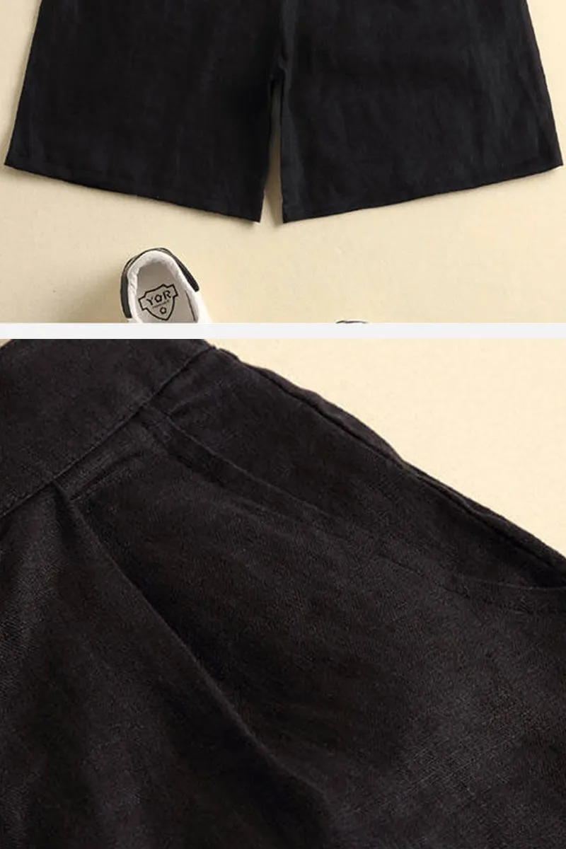 Trendy Minimalist: Bermuda Korean-style Shorts