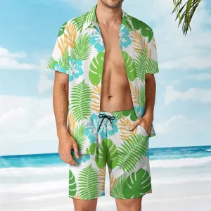 Tropical Leaves Leisure Beach Suit