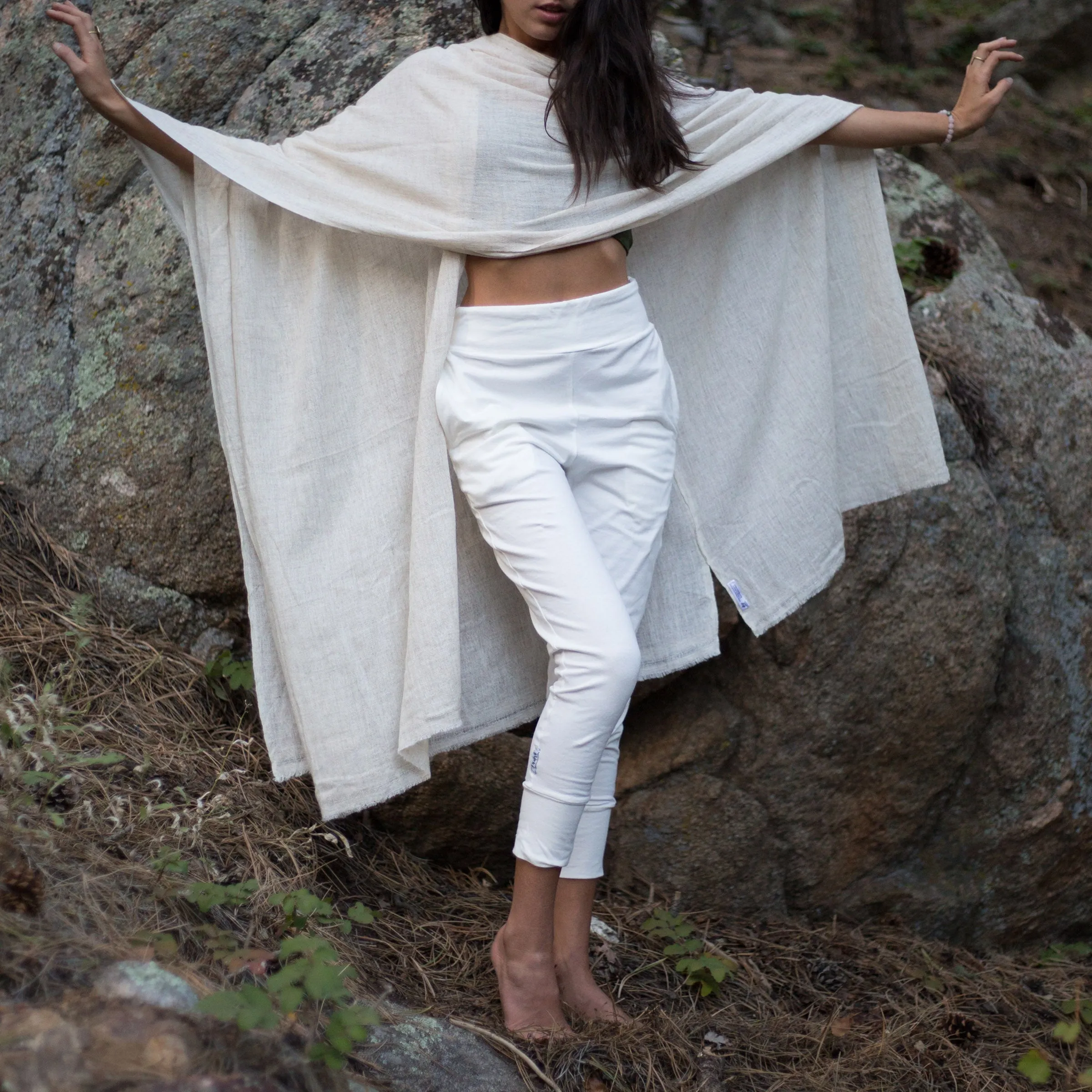 White Skinny Wander Pant | Her