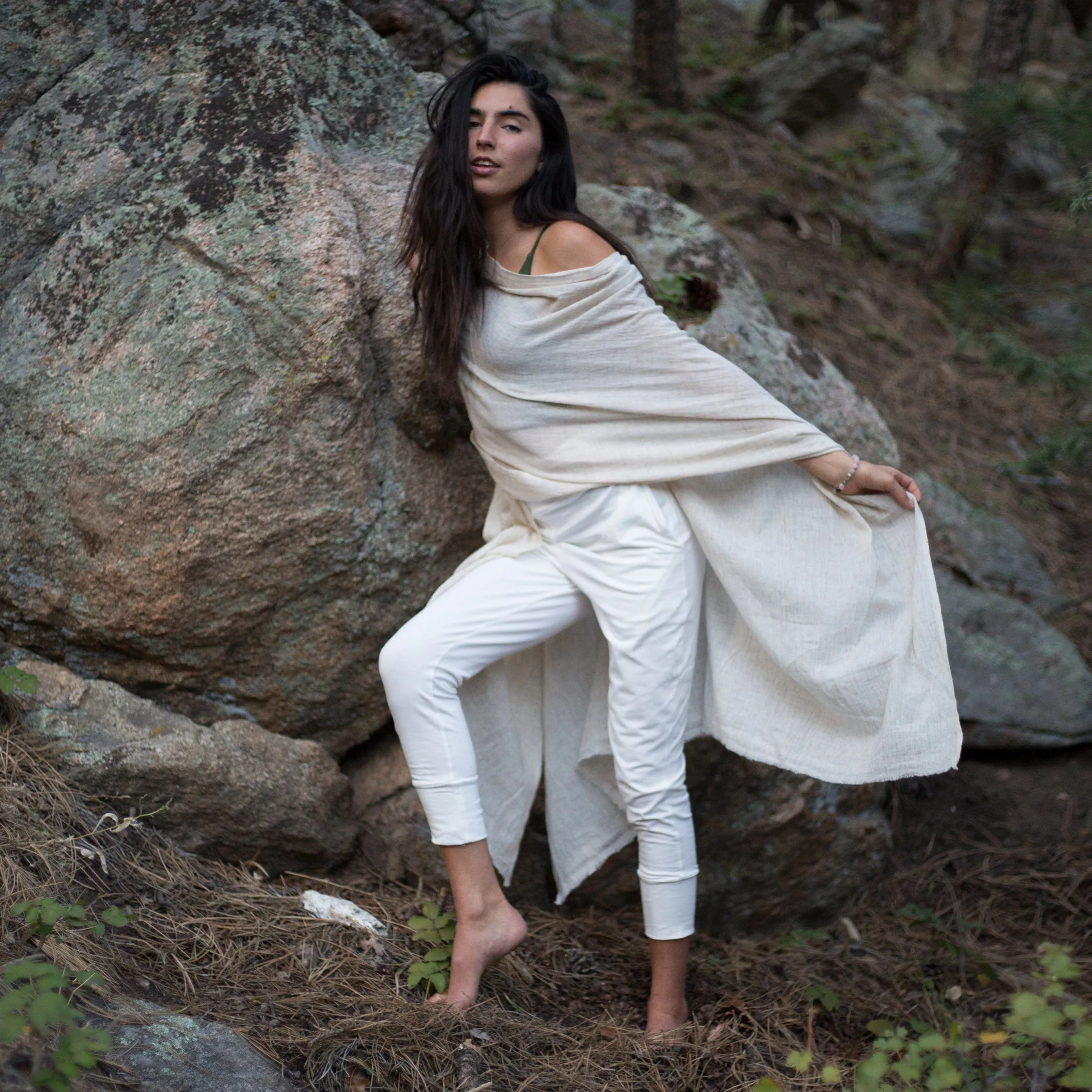 White Skinny Wander Pant | Her