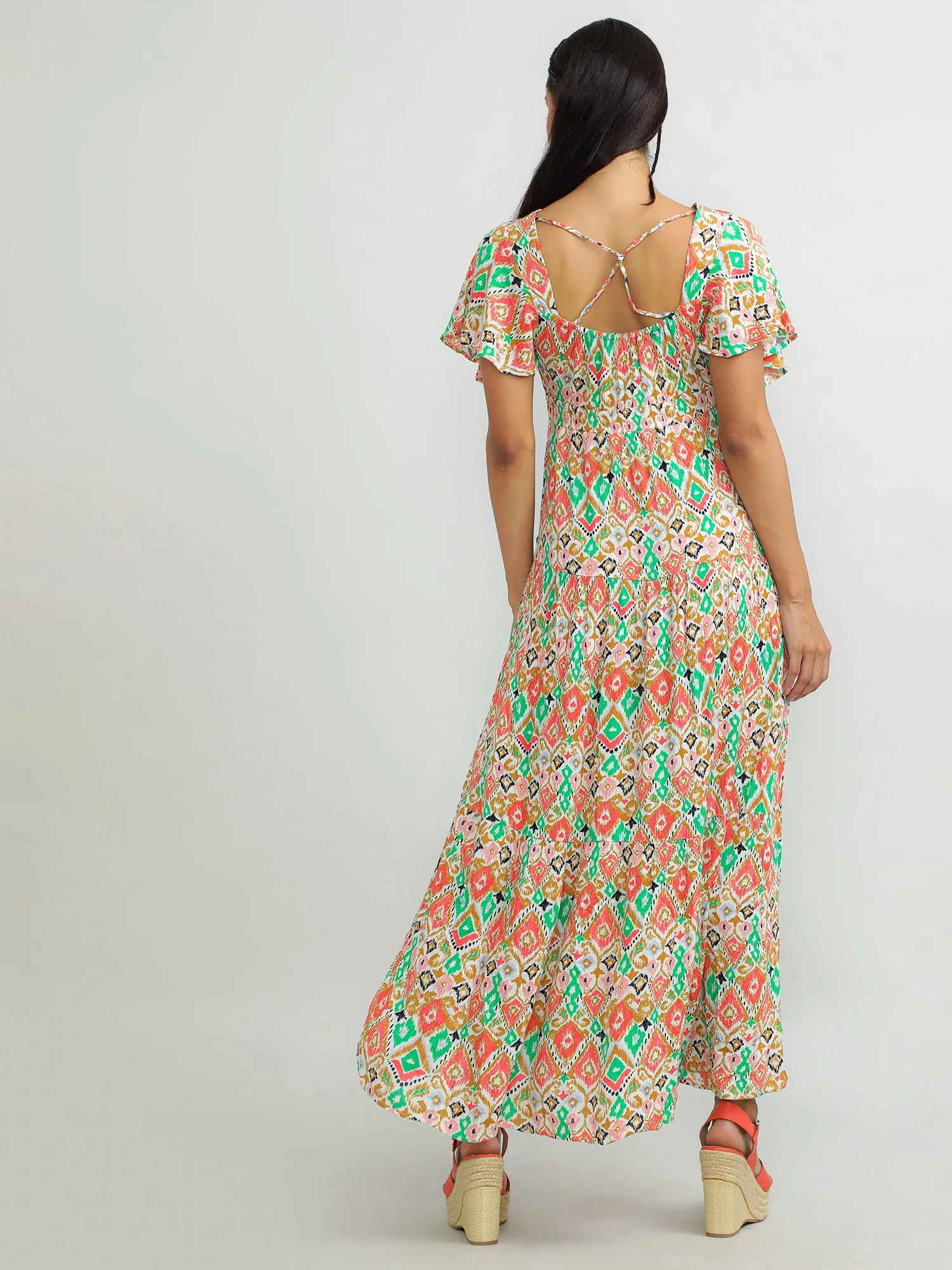 Women Viscose Vibrant Dress