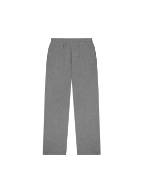 Womens DNA Knitted Straight Leg Track Pants—grey marl