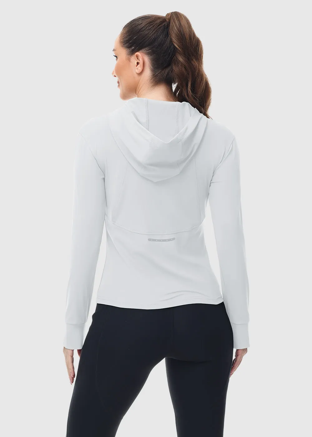 Women's Full Zip Wicks Moisture Hoodie Jackets