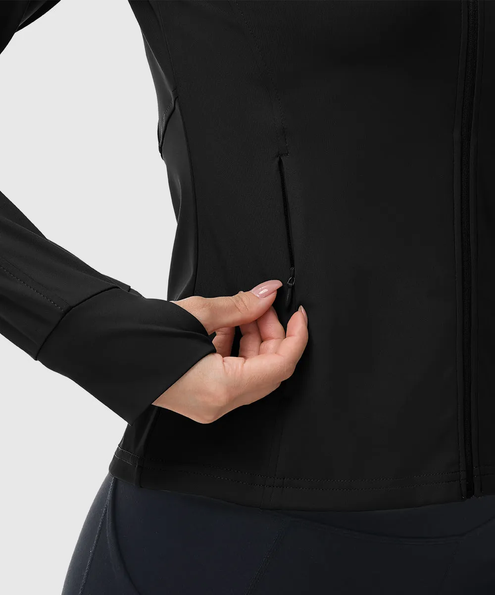 Women's Full Zip Wicks Moisture Hoodie Jackets