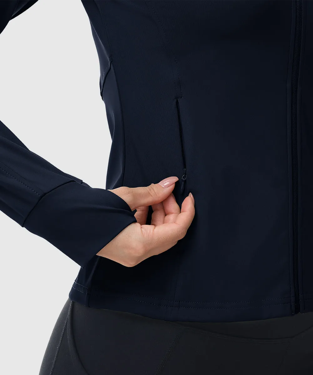 Women's Full Zip Wicks Moisture Hoodie Jackets