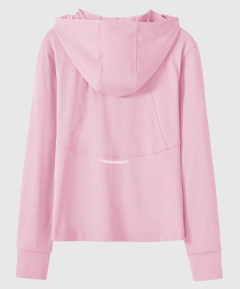 Women's Full Zip Wicks Moisture Hoodie Jackets