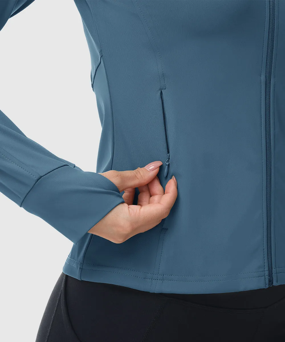 Women's Full Zip Wicks Moisture Hoodie Jackets