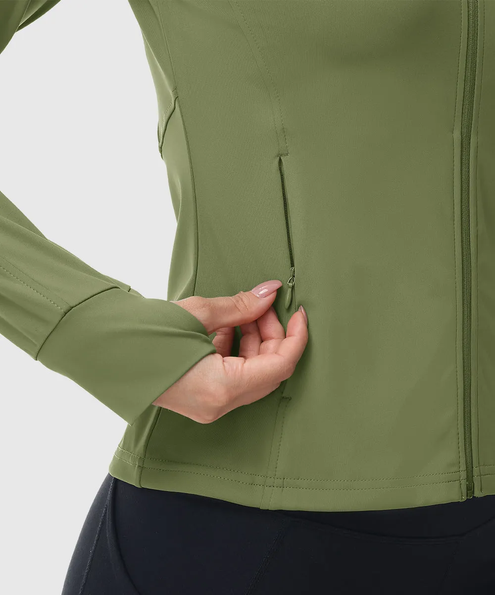 Women's Full Zip Wicks Moisture Hoodie Jackets