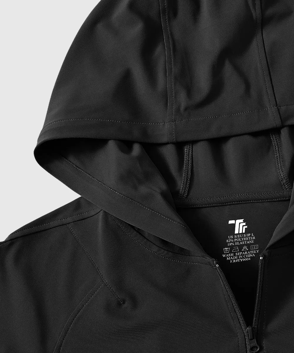 Women's Full Zip Wicks Moisture Hoodie Jackets