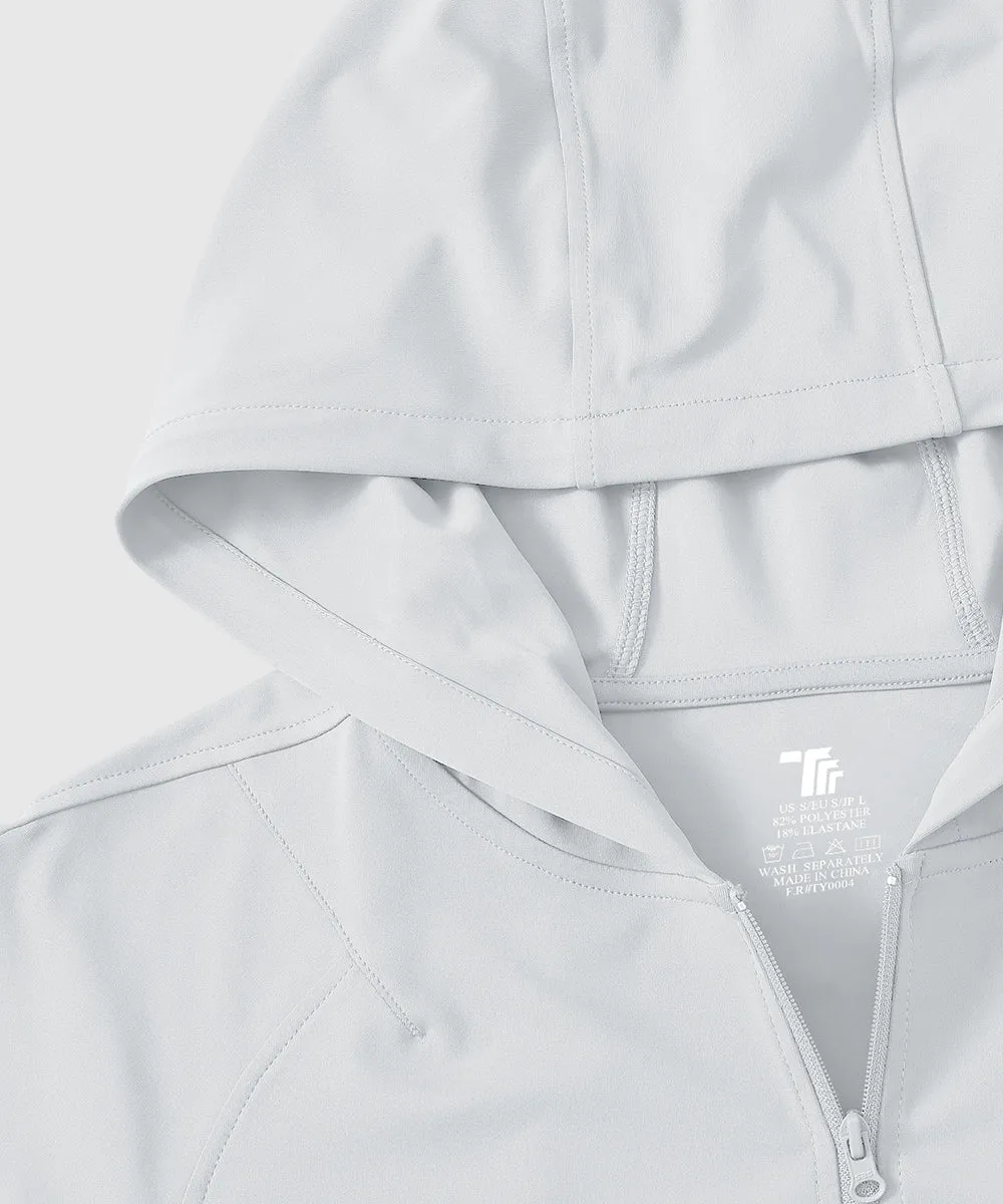 Women's Full Zip Wicks Moisture Hoodie Jackets