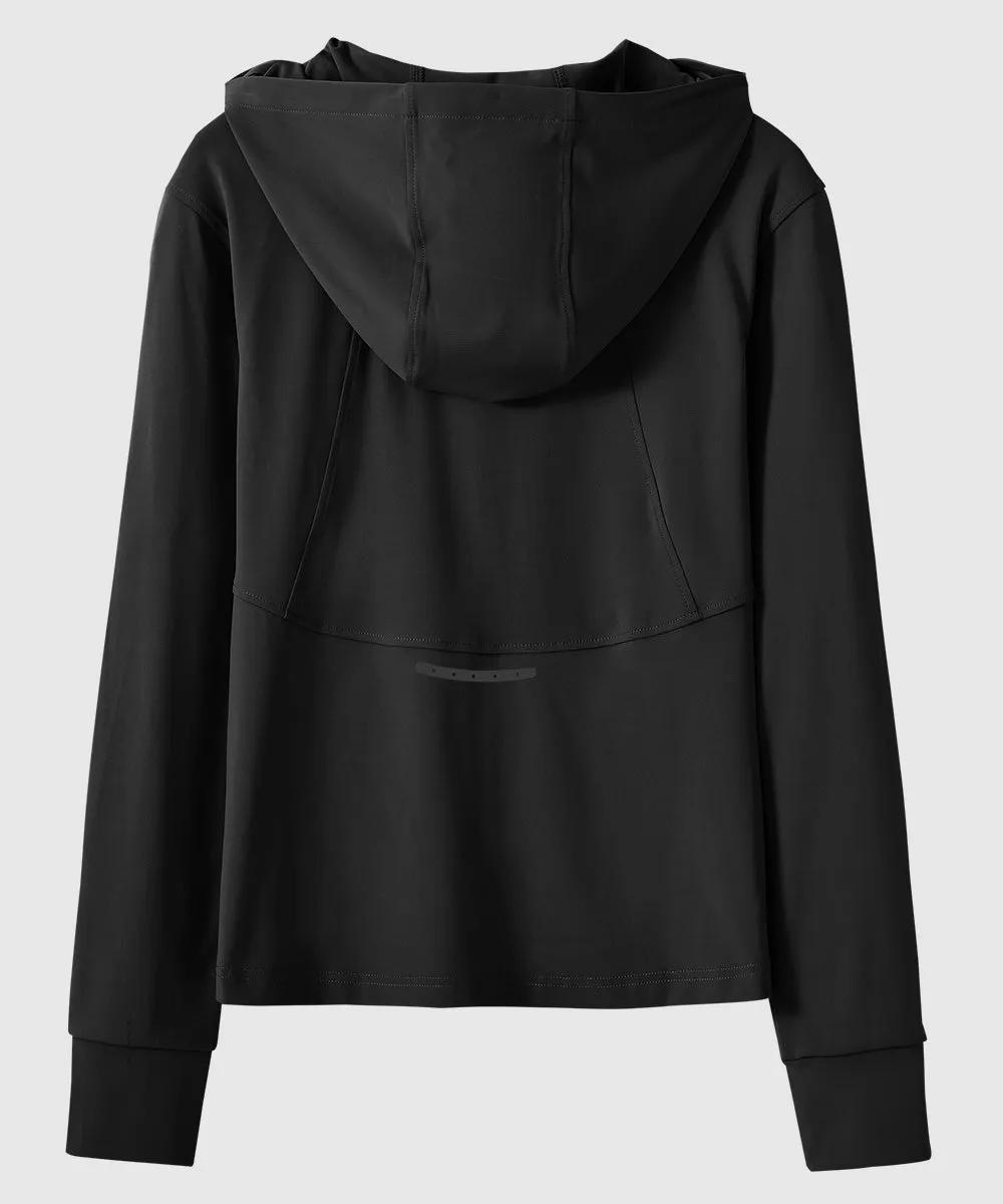 Women's Full Zip Wicks Moisture Hoodie Jackets