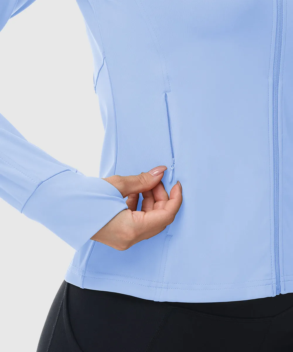 Women's Full Zip Wicks Moisture Hoodie Jackets
