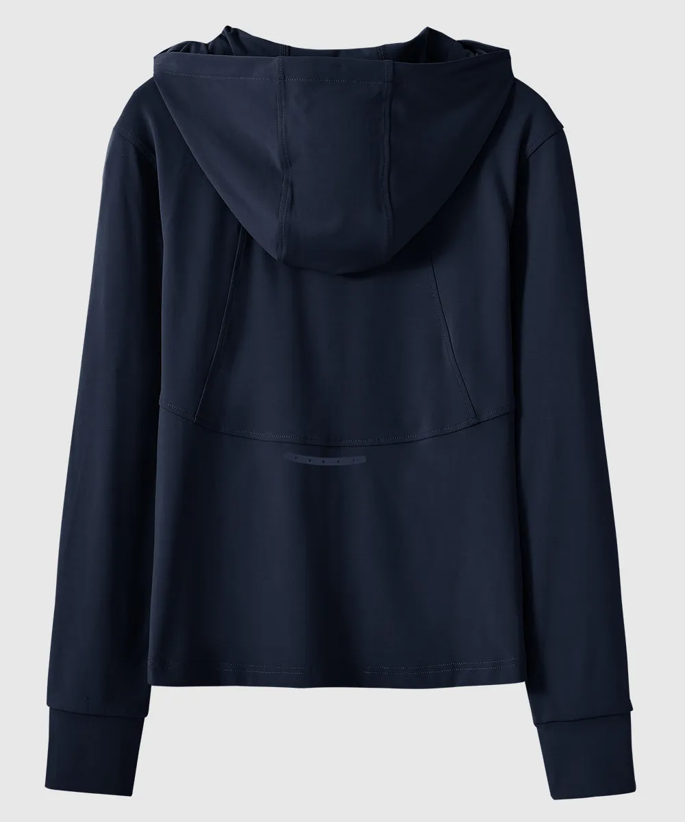 Women's Full Zip Wicks Moisture Hoodie Jackets