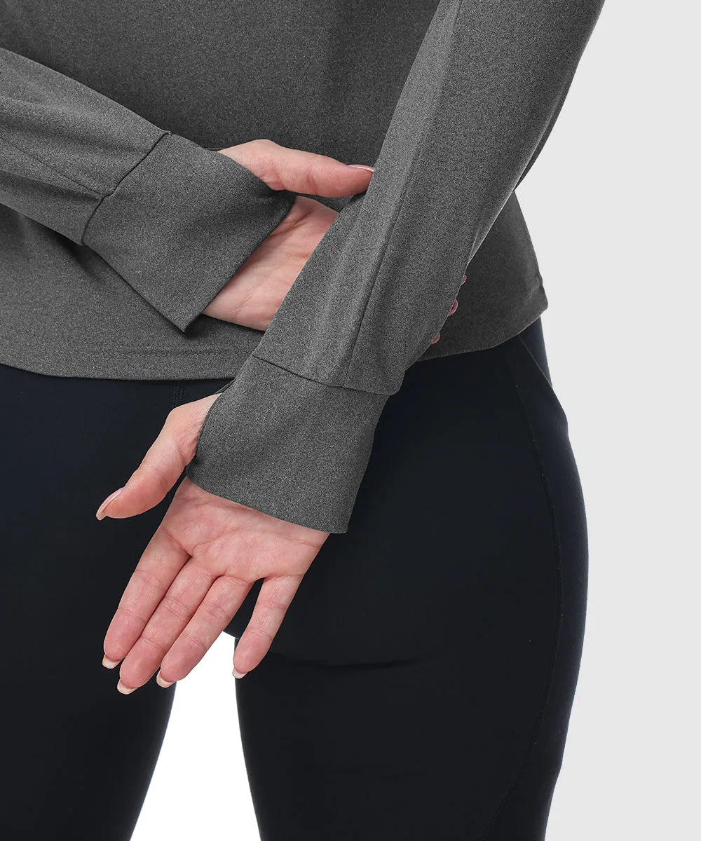 Women's Full Zip Wicks Moisture Hoodie Jackets