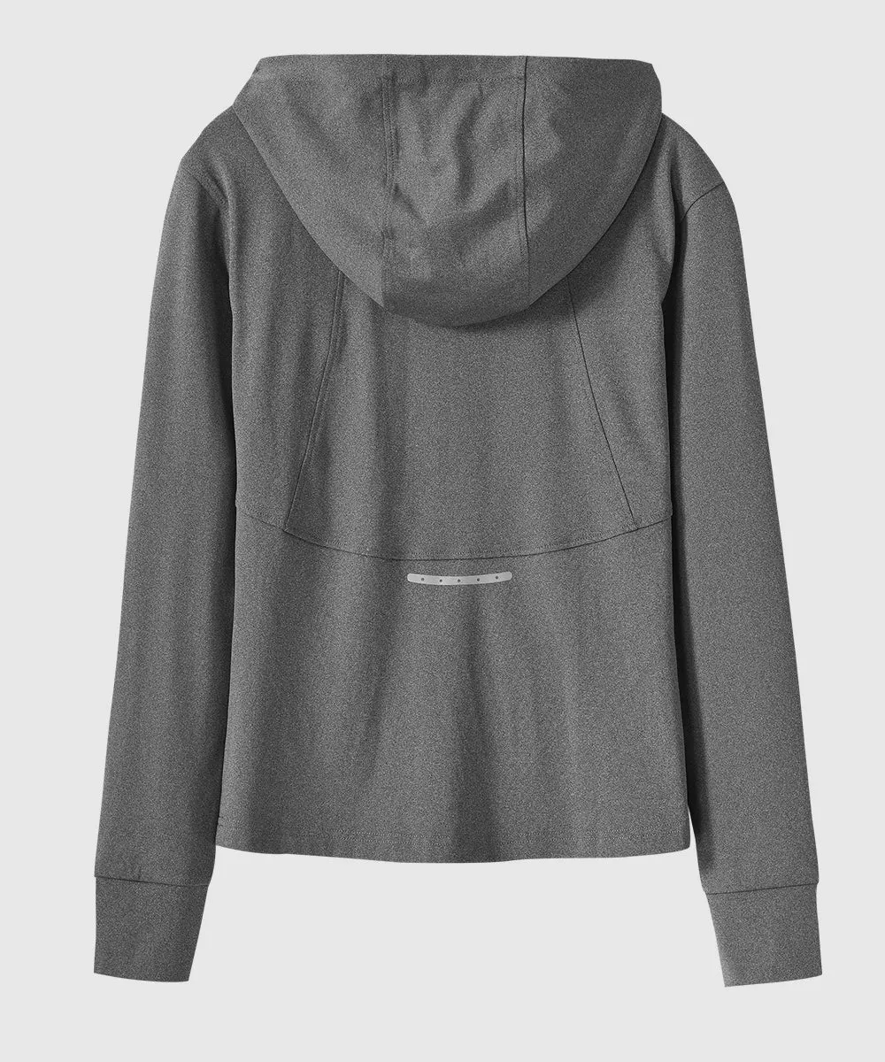 Women's Full Zip Wicks Moisture Hoodie Jackets