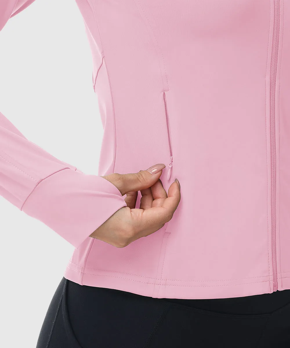 Women's Full Zip Wicks Moisture Hoodie Jackets