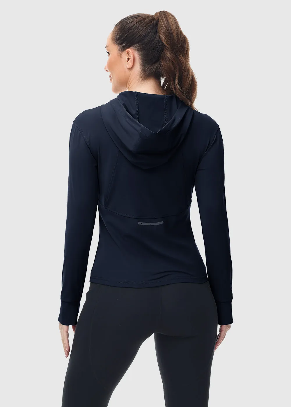Women's Full Zip Wicks Moisture Hoodie Jackets