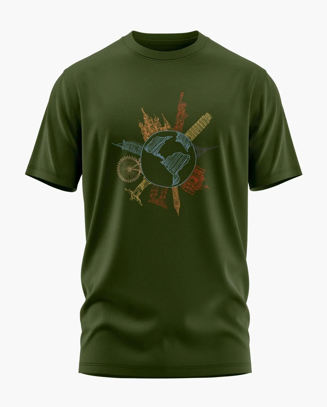 Wonders of The World Signature LuxeSoft Cotton T-Shirt