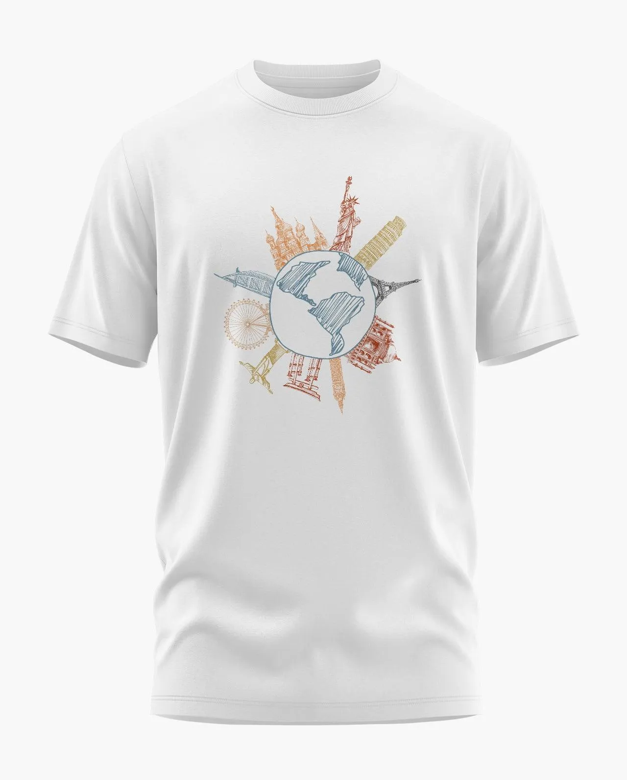 Wonders of The World Signature LuxeSoft Cotton T-Shirt